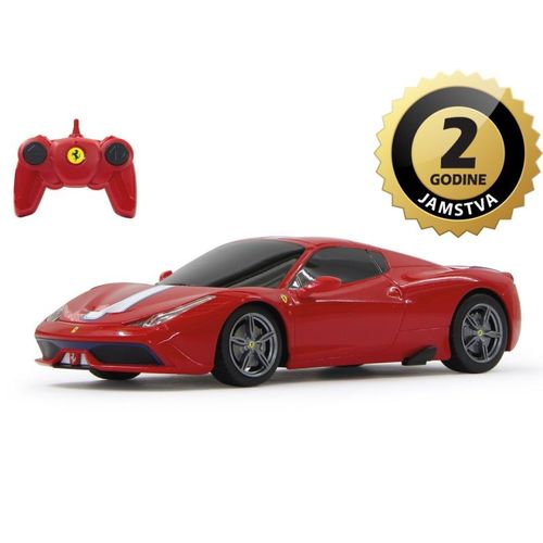 Jamara auto na daljinsko upravljanje Ferrari 458 Speciale A, crveni 1:24 slika 1