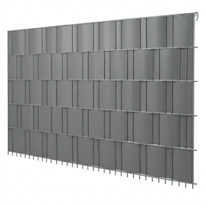 Traka za panel ogradu 19x35 m siva