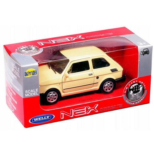 Fiat 126p Peglica beige 1:34 slika 5