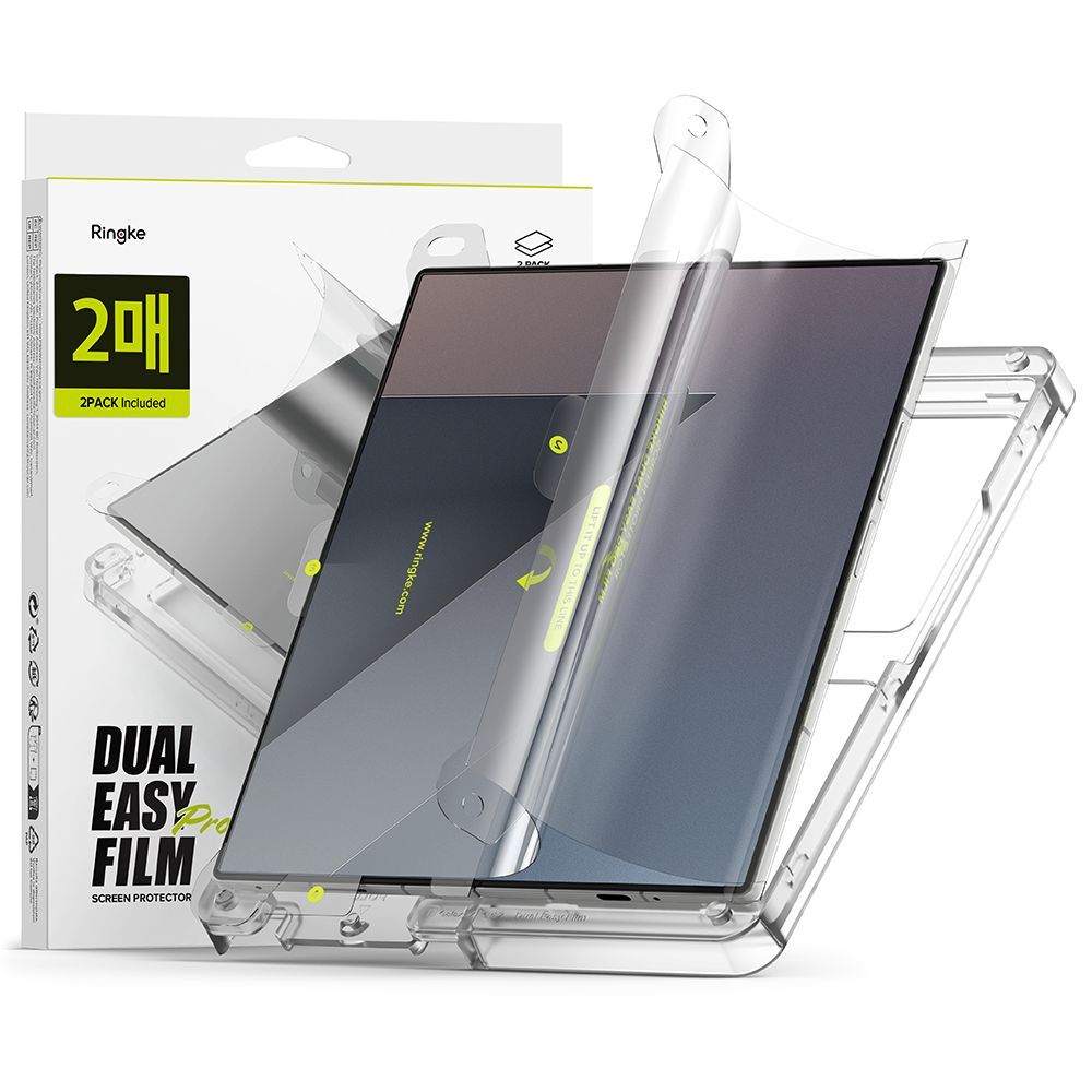 RINGKE DUAL EASY PRO ZAŠTITNA FOLIJA (2-kom.) ZA EKRAN GALAXY Z FOLD 7 prozirna slika 1