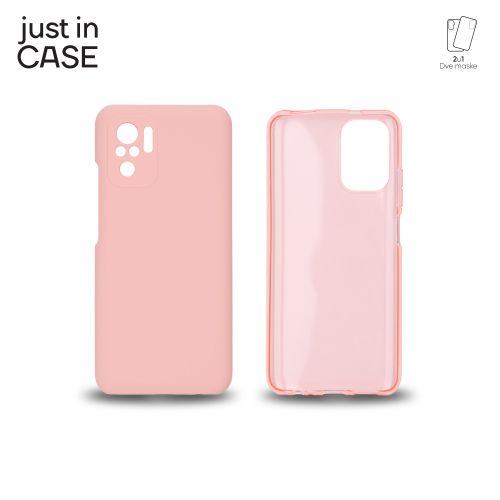 2u1 Extra case MIX paket PINK za Redmi Note 10s slika 2