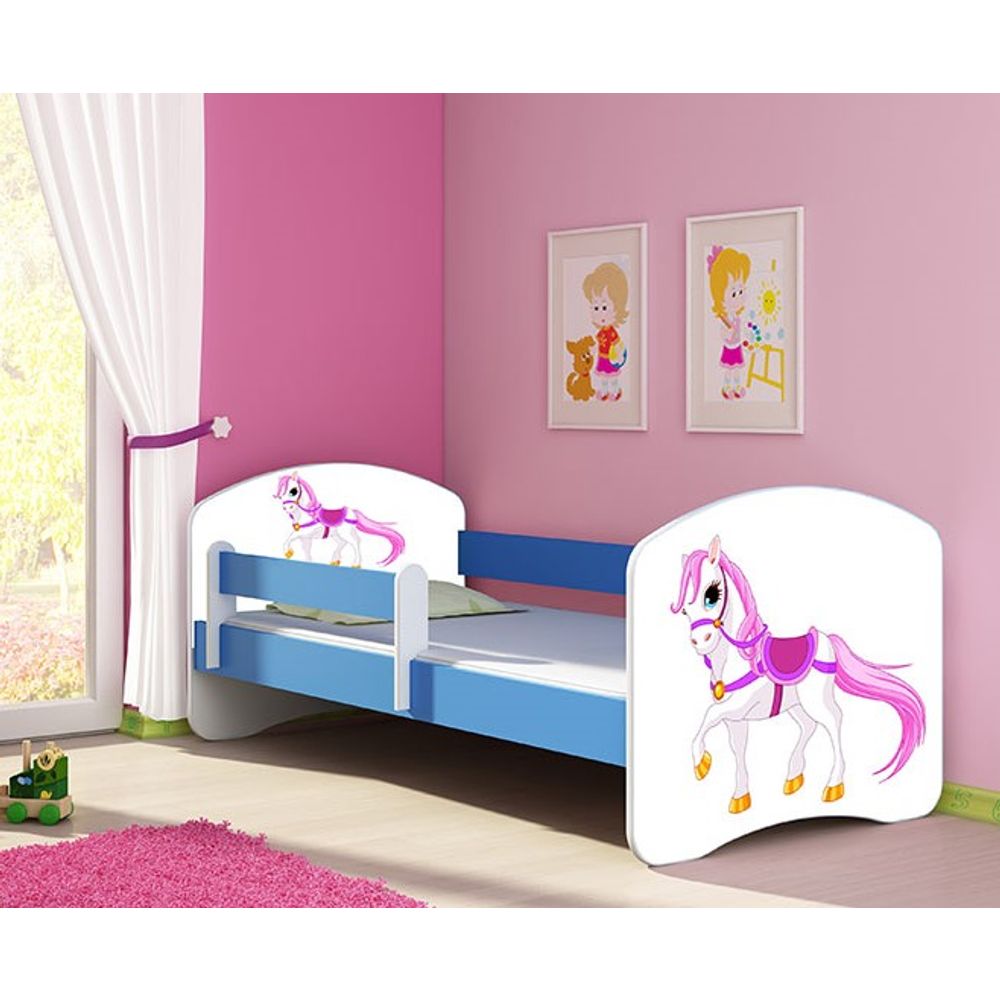 ACMA Dječiji krevet Acma II Blue - 180x80cm - Dezen 43 slika 1