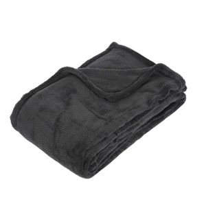 ATMOSPHERA deka mikrofiber - tamno siva - 125x150 cm