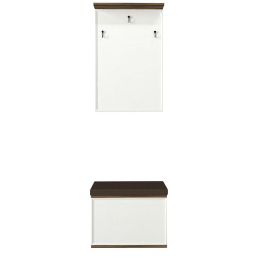 Lonya - Brown, White v2 Brown
White Hall Stand slika 6