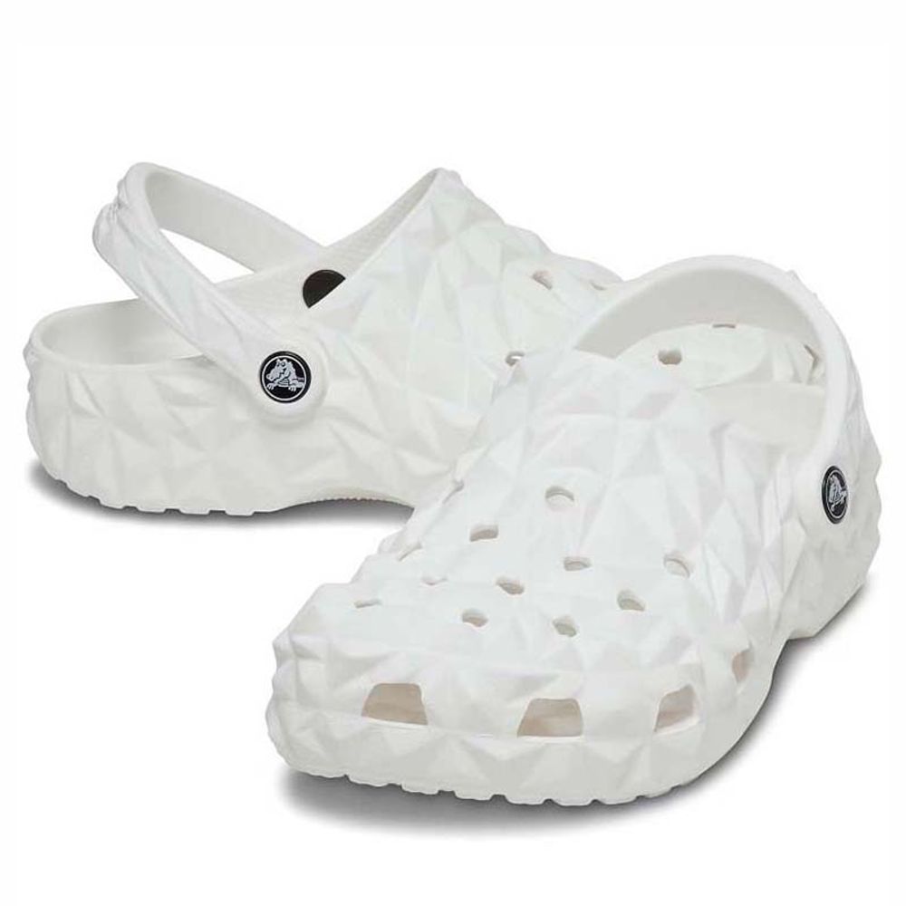 Crocs Muške sandale Classic Geometric Clog, Bijele slika 4