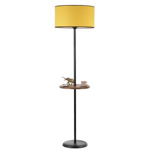 Stojeća lampa Mercan 8737-2 u crno-senap boji