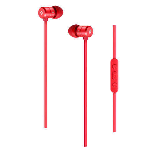 Slušalice - IE Headphone + Built-in Remote + Magnet + Mic - Red - EchoPro slika 1