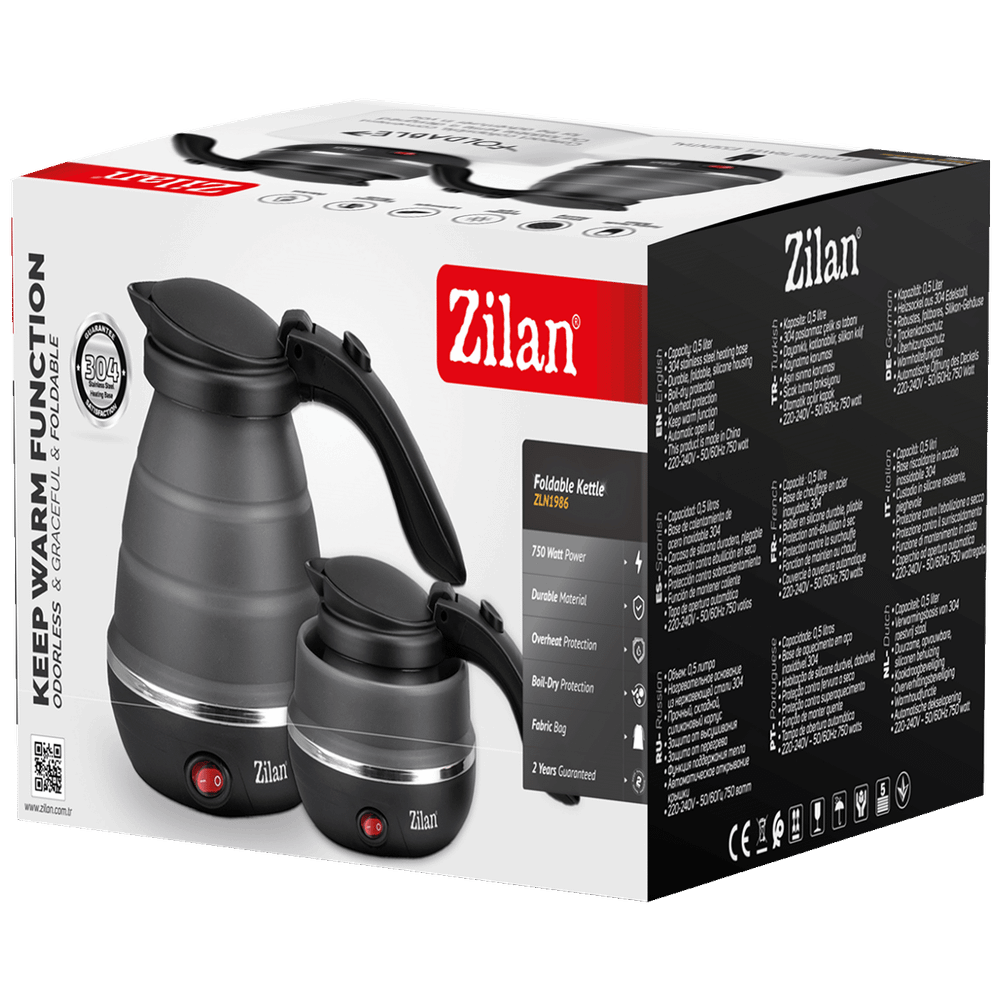 Zilan Kuhalo za vodu, sklopivo, zapremina 0.5 l, 750 W - ZLN1986 slika 5