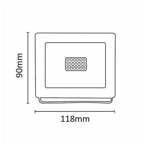 Asalite LED reflektor bijeli Slim 20W 4500K (1800 lumena) slika 5