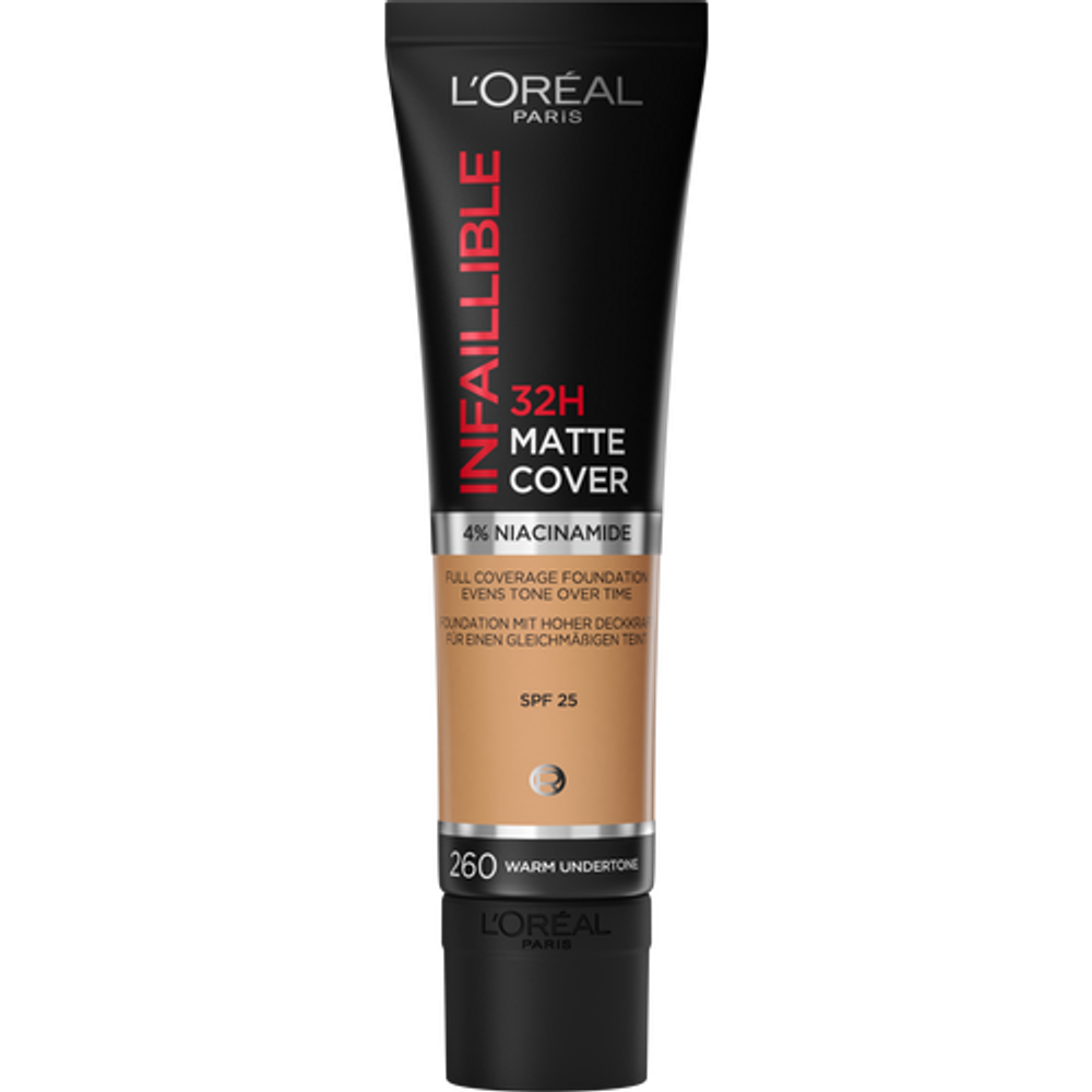 L'Oreal Paris Infaillible 32H Matte Cover Tečni puder 260 30ml slika 1