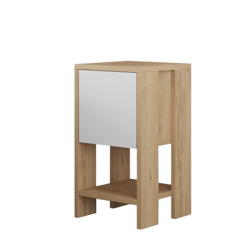 Ema - Sapphire Oak, White Sapphire Oak
White Nightstand slika 7