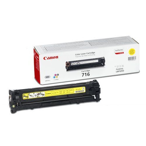 Toner Canon CRG-716, yellow, 1500 stranica slika 2