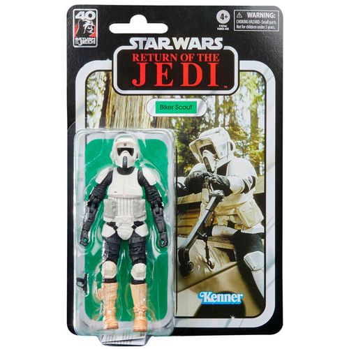 Star Wars Return on the Jedi 40th Anniversary Biker Scout figure 15cm slika 5