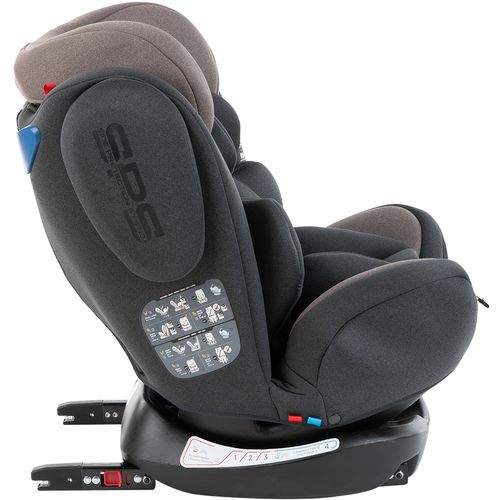 Kikka Boo autosjedalica 4 Fix DOUBLE ISOFIX Brown slika 4