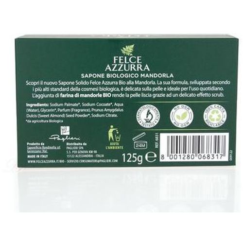 Felce Azzurra -BIO linija cvrsti sapun Badem  125g slika 2