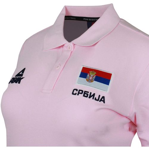 Peak Sport Polo Majica Srbija KSS1910/20 Roze Ženska slika 2