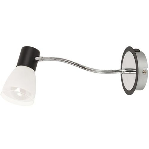 Rabalux Ati zidna lampa E14 max15W crna/hrom Spot rasveta slika 2