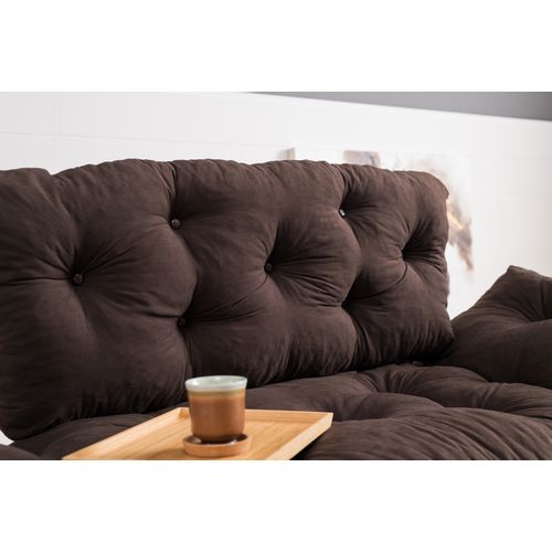 Atelier Del Sofa Dvosjed na razvlačenje NITTA smeđa, Nitta - Brown slika 6