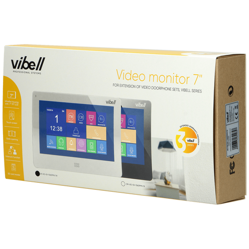 Vibell Video interfon, unutarnja jedinica, Vibell series - OR-VID-EX-1060PMV/W slika 2