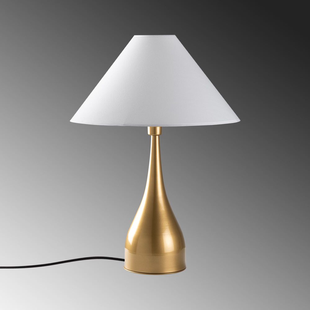 Luna - Zlatno-bijela stolna lampa 15276 slika 6