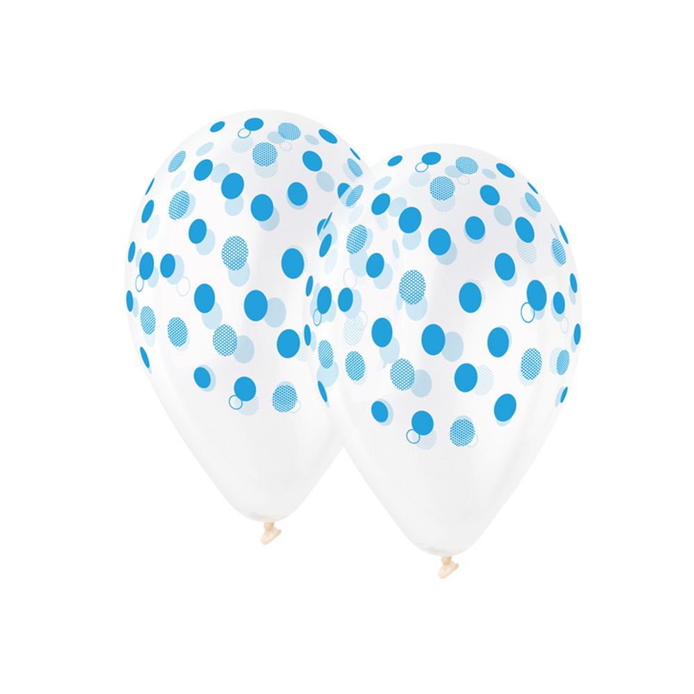 GoDan GS110-GKIN Balon sa Plavim Tufnama 30 cm, 5 kom slika 1