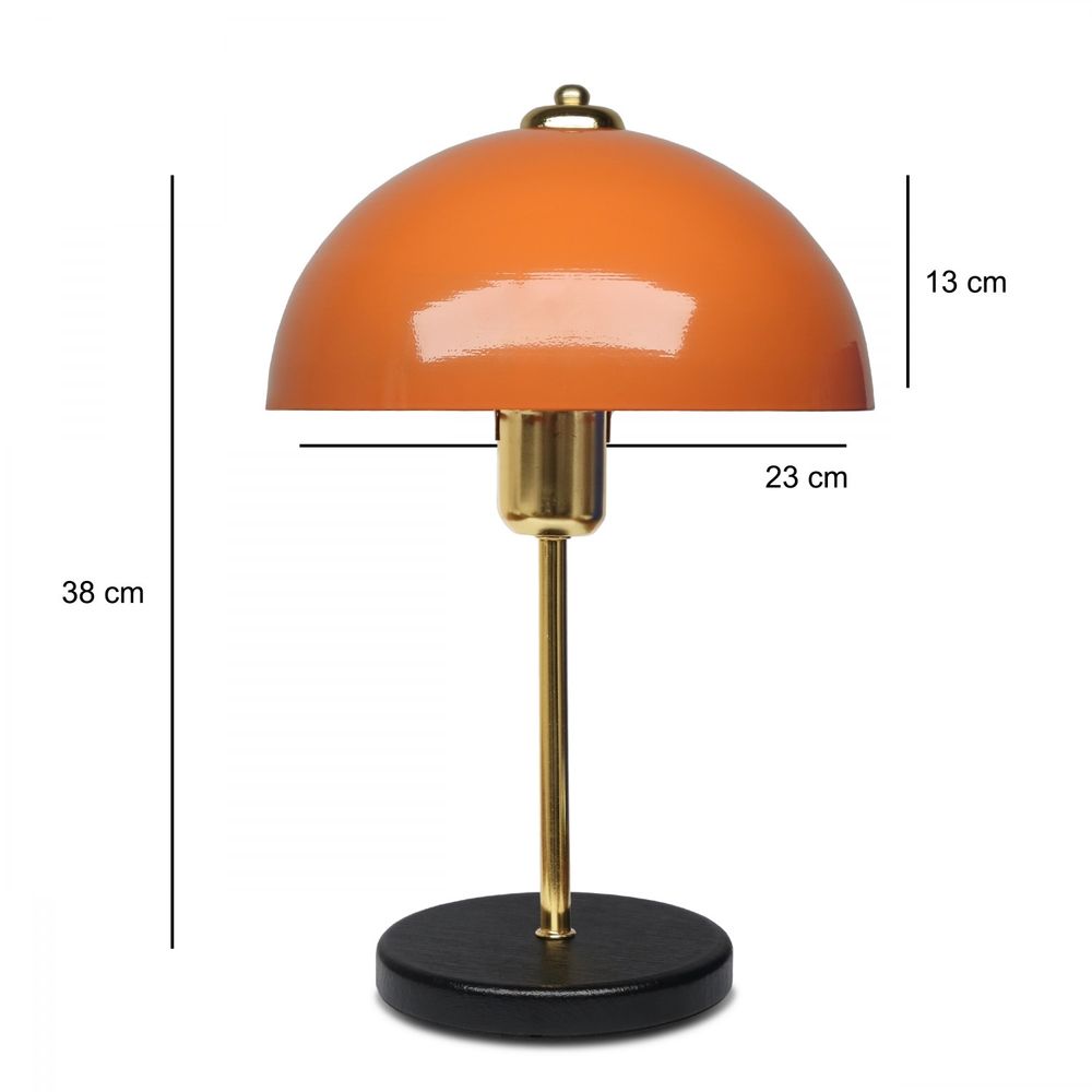 Stolna lampa AYD-3666 u narančastoj boji slika 3