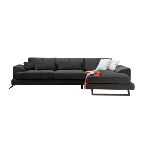 Atelier Del Sofa Frido Corner Right (L3+Chl) Antracit Ugao Sofa slika 9