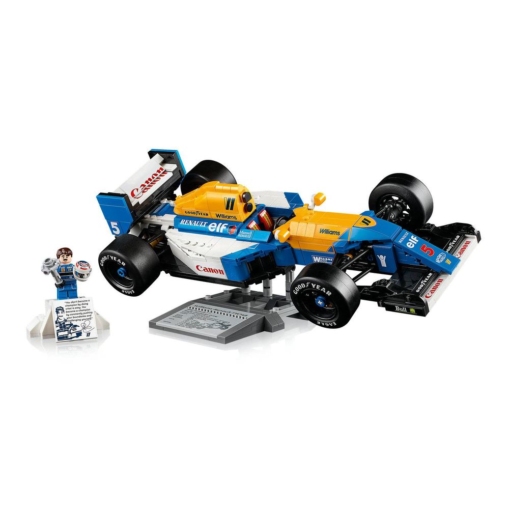 LEGO 10353 Williams Racing Fw14B & Nigel Mansell slika 5