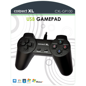 Connect XL Gamepad za PC, 14 tipki/tastera (8-way), konekcija USB - CXL-GP100