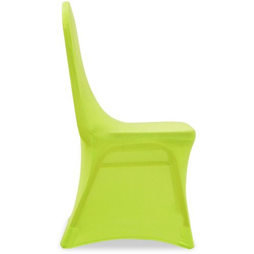 Rastezljive navlake za stolice 4 kom Zelena boja slika 5