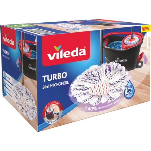 Vileda Turbo Mop Set Box 3 u 1 NOVO slika 2