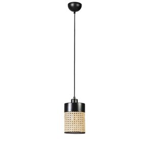 Zeus 8705-1 Rattan
Black Chandelier