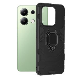 Techsuit Silicone Shield maska za Xiaomi Redmi Note 13 4G – crna