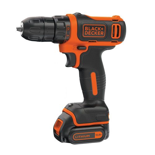 Black & Decker BDCDD12BAFC aku bušilica/odvijač 10,8V 2 akum+100djelni pribor slika 2