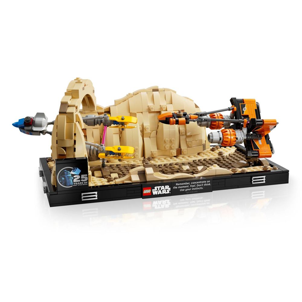 LEGO 75380 Diorama Mos Espa Podrace slika 4