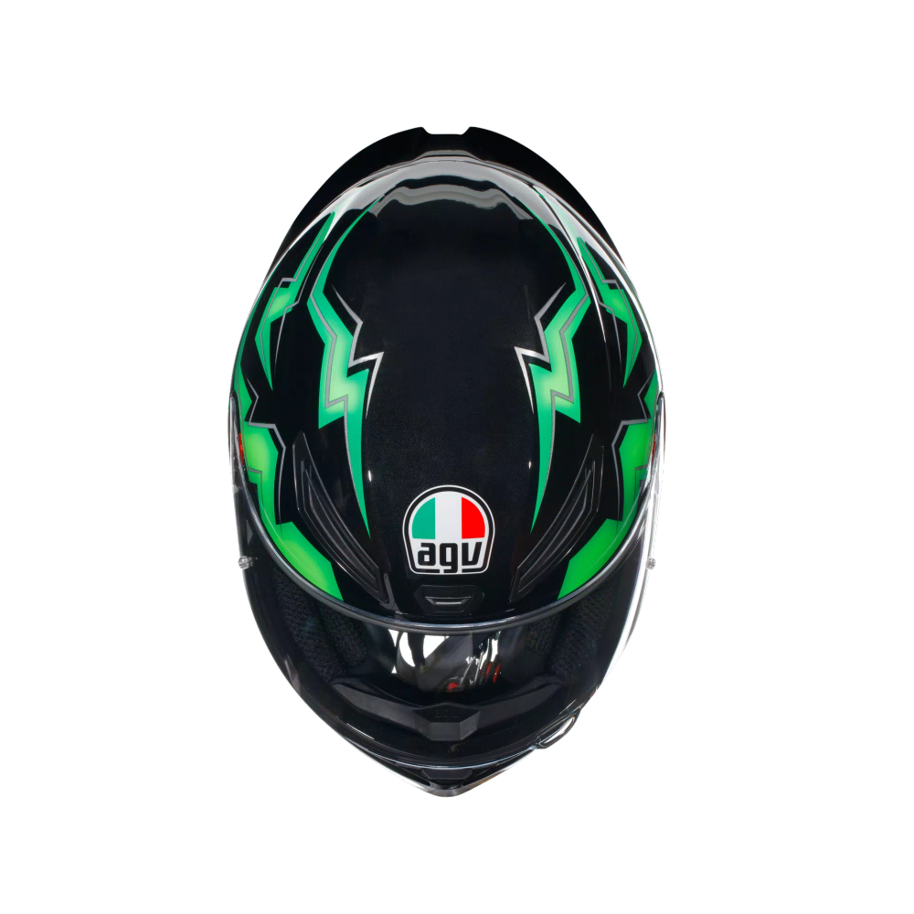 AGV K1 S Kripton crna/zelena slika 5