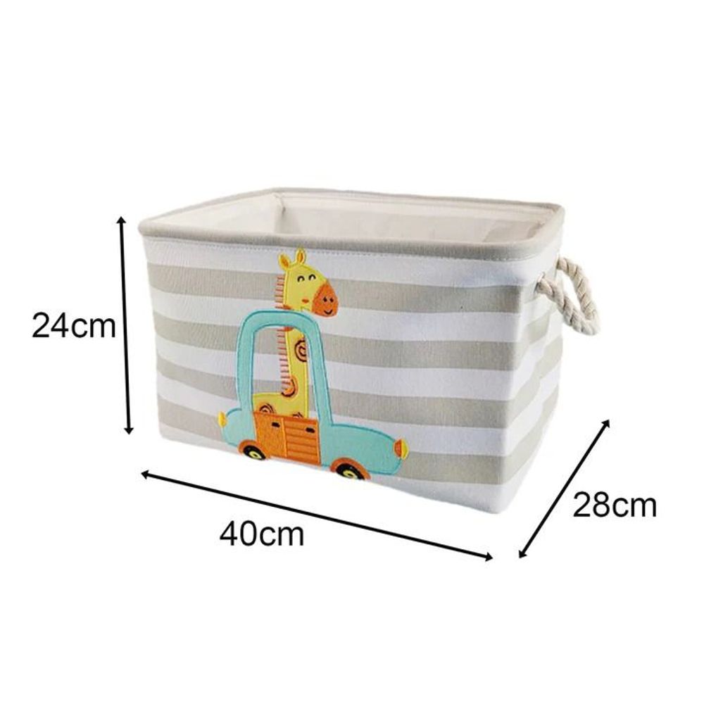 Kinder Home Korpa za odlaganje Žirafa, 40x28x24cm slika 4