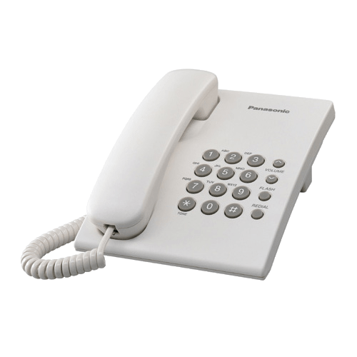 Panasonic fiksni telefon KX-TS500FXW slika 1