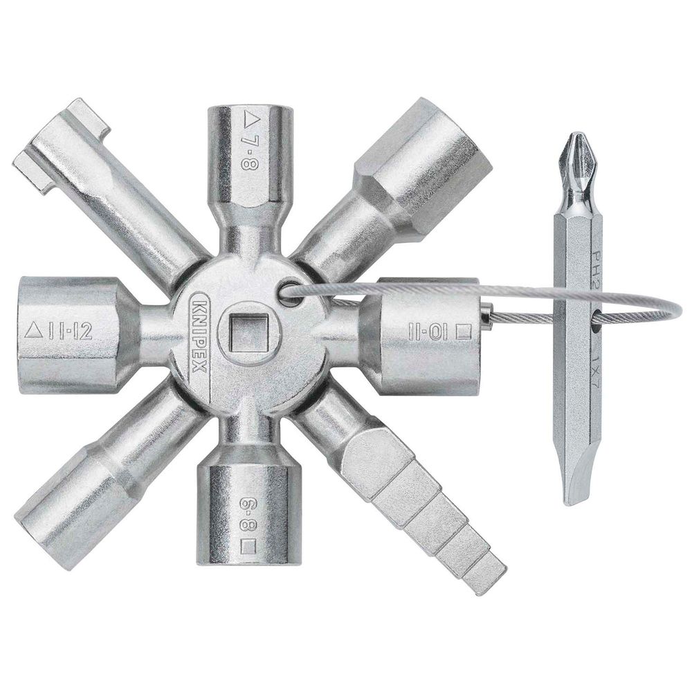 Knipex Ključ Kombinovani Za Ormare TwinKey - 00 11 01 slika 3