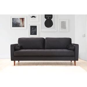 Sofa Rome - Crna BlackOak za 3 Osobe