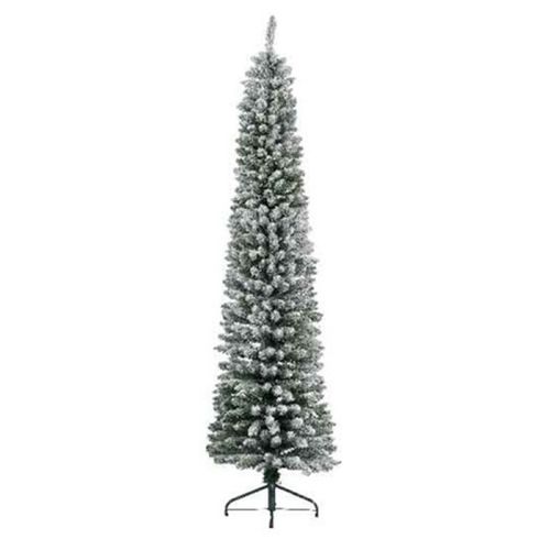 Novogodišnja jelka Pencil pine snowy 210cm-60cm Everlands 68.4022 slika 1