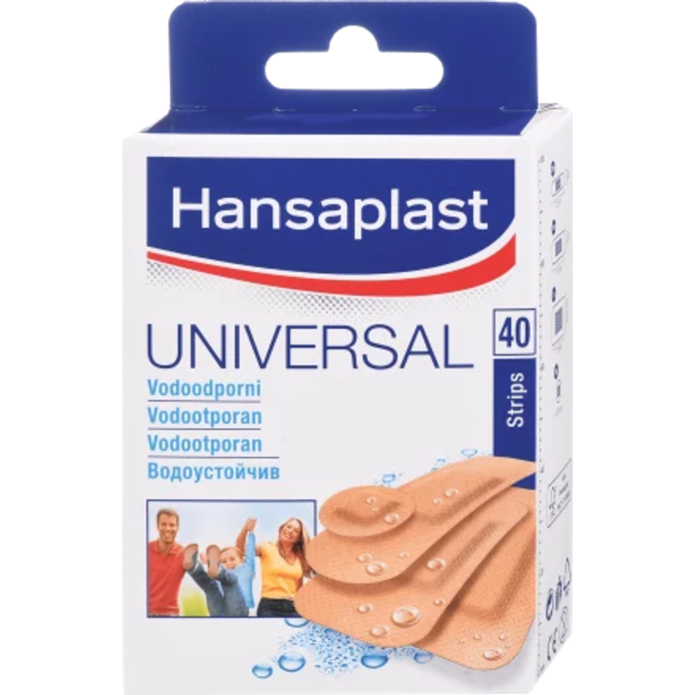 Hansaplast flasteri Universal 40 kom slika 1