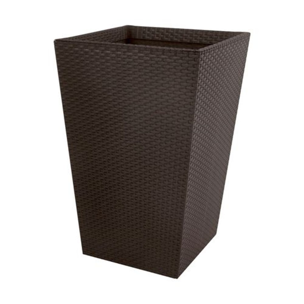 Keter Saksija smeda 38x38x57cm rattan slika 1