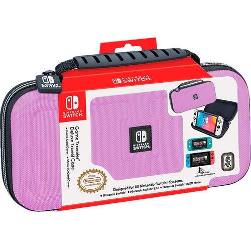 BIGBEN NINTENDO SWITCH DELUXE TRAVEL CASE PINK slika 3