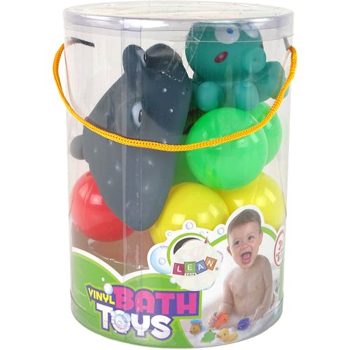 Set igračaka za kupanje s gumenim loptama slika 4