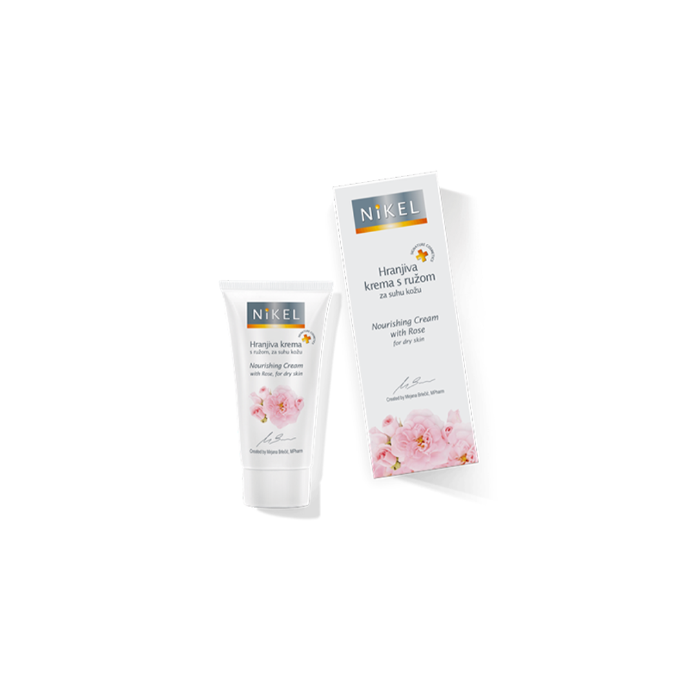 Nikel hranjiva krema s ružom 50ml slika 1