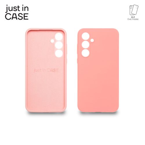 2u1 Extra case MIX PLUS paket maski za telefon Samsung Galaxy A35 PINK slika 1