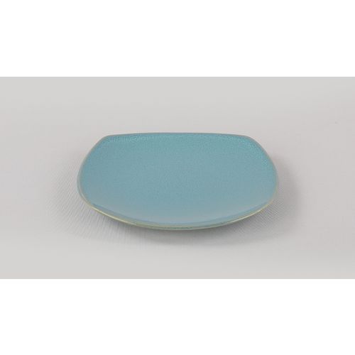 Hermia Concept Desertni tanjuri set (6 komada), Blue Granite Corner Cake Plate 22 Cm 6 Pieces slika 5