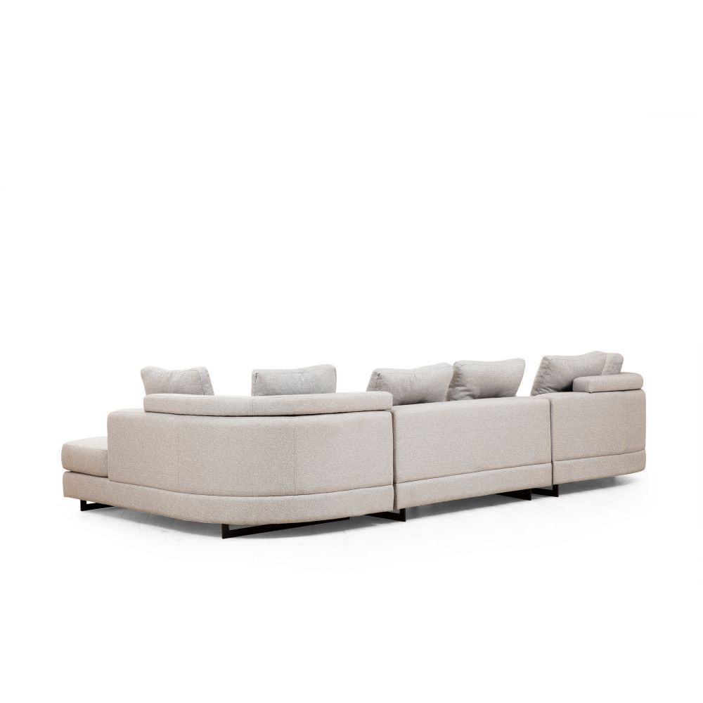 Ugaona garnitura Padova Corner -2 - Svijetlosiva slika 6