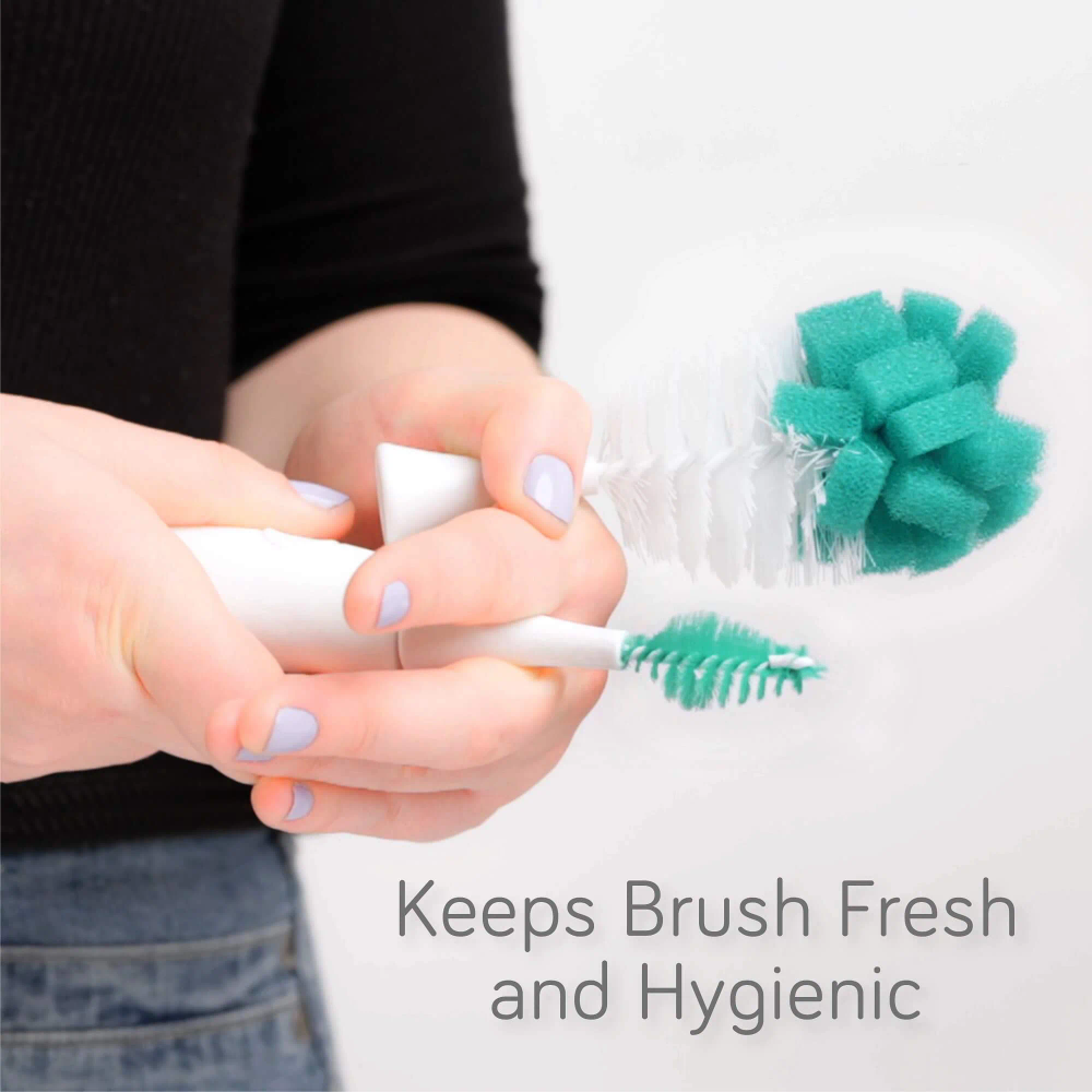 Nanobébé® Zamjenski nastavci za E-Brush električnu četku za čišćenje slika 3